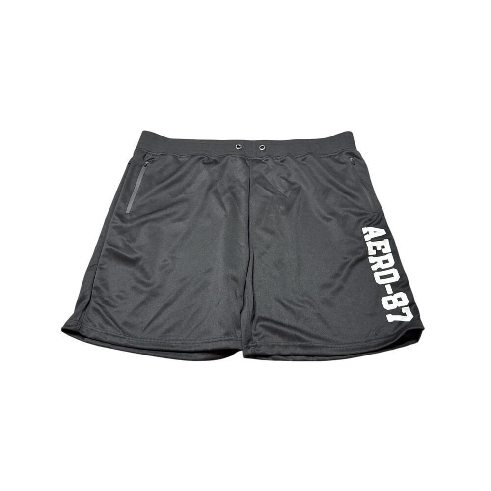 Aeropostale Mens 3XL Shorts Sweats Loungewear Maximum Comfort Black